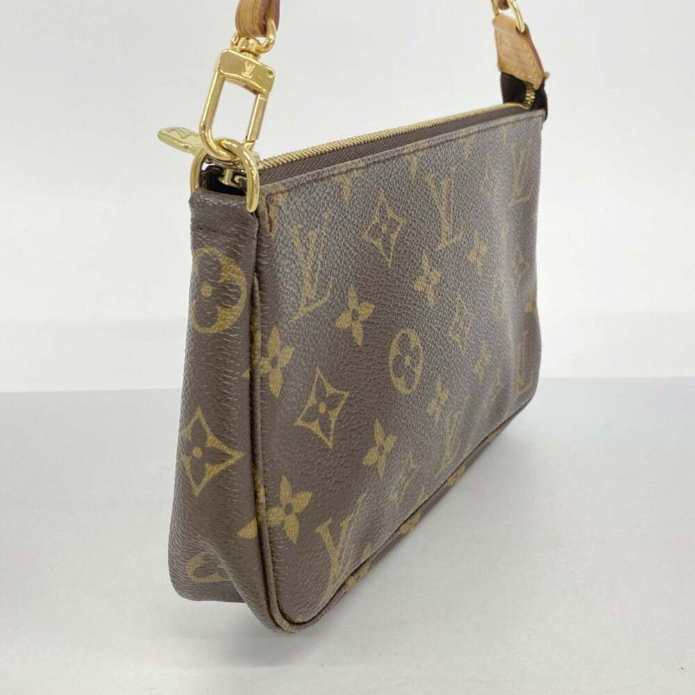 LOUIS VUITTON Brown Monogram Pochette Pouch - Picture 2 of 9